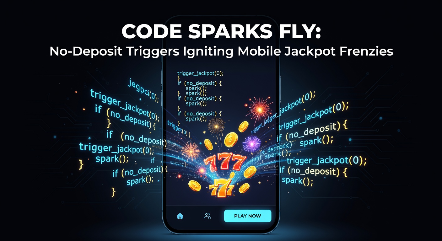 Close-up of a smartphone displaying a no-deposit code activation leading to a progressive jackpot climb, with global player counters and real-time frenzy alerts flashing